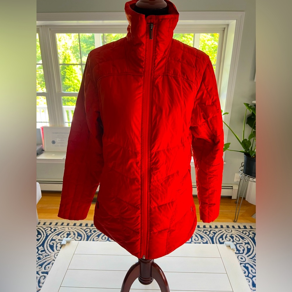 Nau Women’s Large Down Jacket in Orange